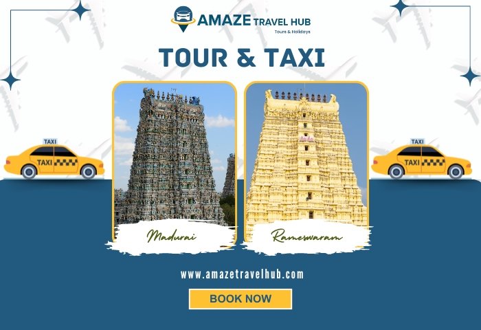 Book Now Madurai to Rameswaram Taxi Service