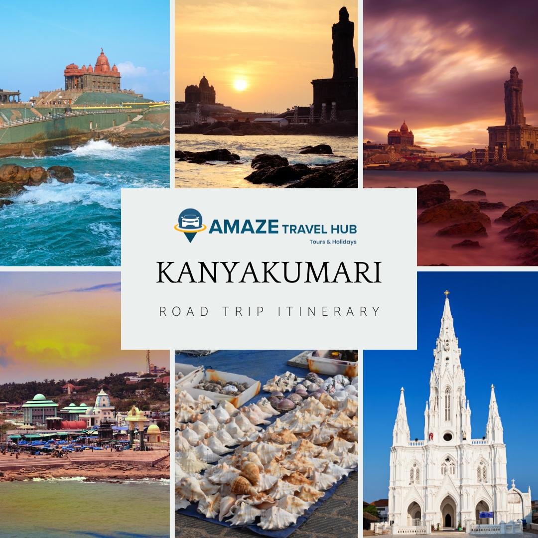 Madurai to Kanyakumari Taxi Road Trip Itinerary